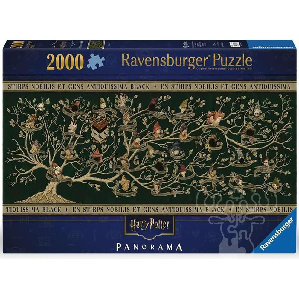 Ravensburger Harry Potter: Harry Potter Family Tree Puzzle 2000pcs ...