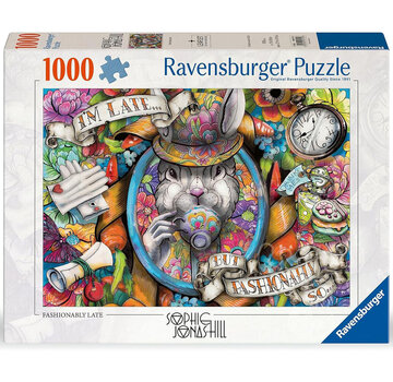 Ravensburger Ravensburger Fashionably Late Puzzle 1000pcs