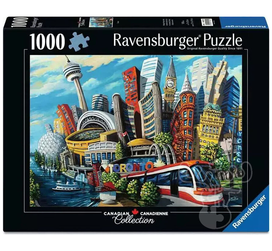 Ravensburger Canadian Collection: Toronto Puzzle 1000pcs