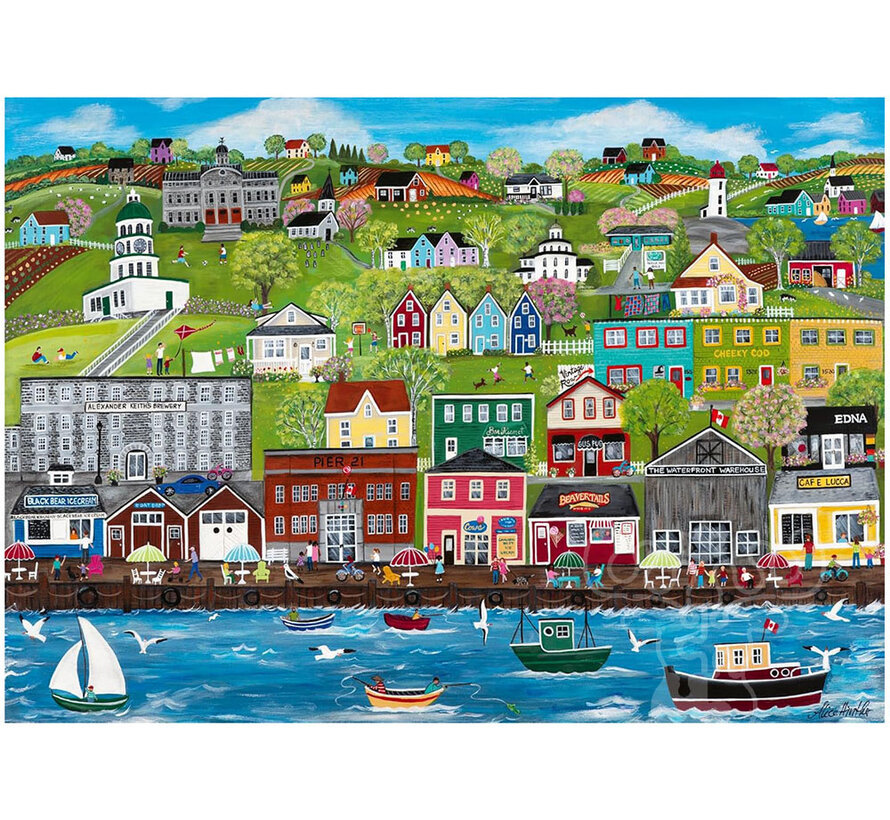 Ravensburger Canadian Collection: Halifax Harbour Puzzle 1000pcs