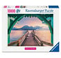 Ravensburger Footbridge at Lac d'Annecy Puzzle 1000pcs