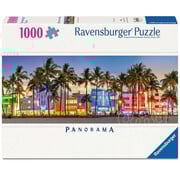 Ravensburger Ravensburger Night Glow on Ocean Drive Panoramic Puzzle 1000pcs