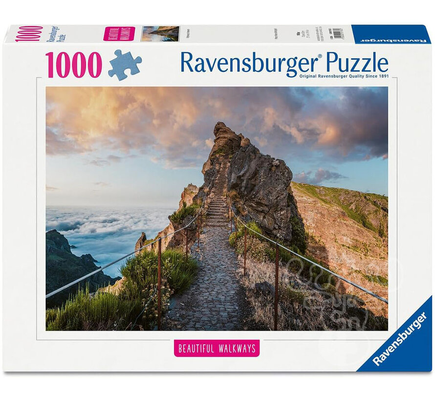 Ravensburger Beautiful Walkways:  Pathway to Heaven  Puzzle 1000pcs