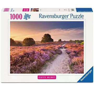 Ravensburger Ravensburger Beautiful Walkways:  Pink Pathway Puzzle 1000pcs