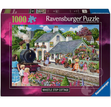Ravensburger Ravensburger Whistle Stop Cottage Puzzle 1000pcs