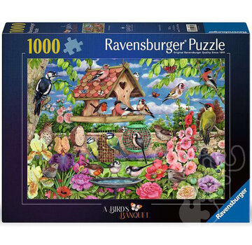 Ravensburger Ravensburger A Bird's Banquet Puzzle 1000pcs