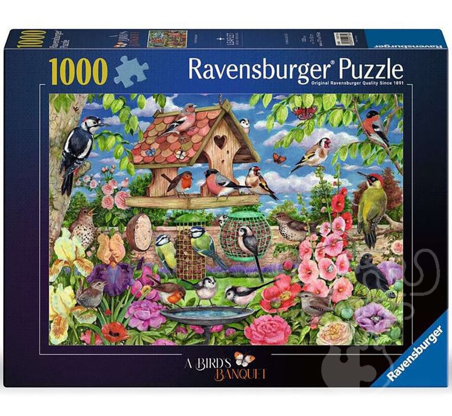Ravensburger A Bird's Bouquet Puzzle 1000pcs