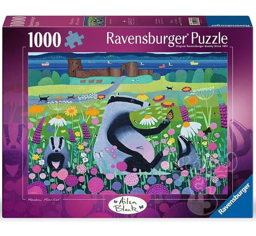Ravensburger Meadow Mischief Puzzle 1000pcs