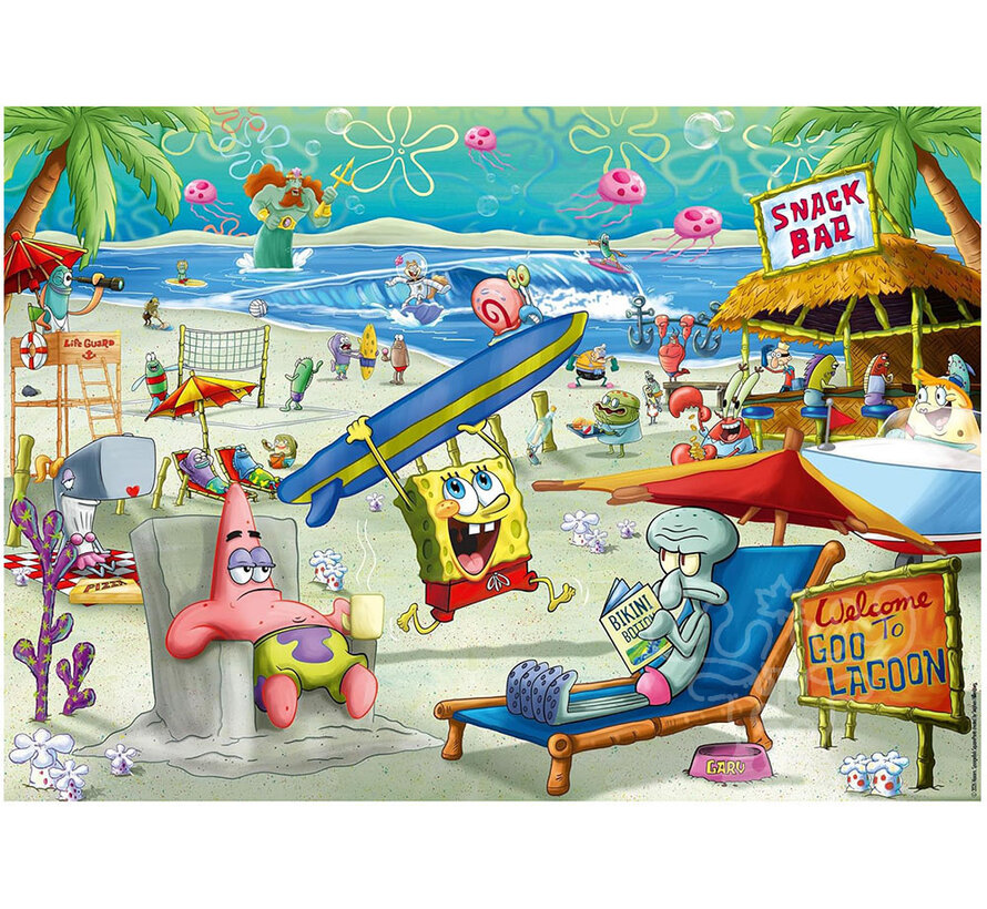 Ravensburger Spongebob Squarepants Puzzle 1000pcs