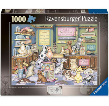 Ravensburger Ravensburger Dapper Dog #2 Stanley's Stick Emporium Puzzle 1000pcs