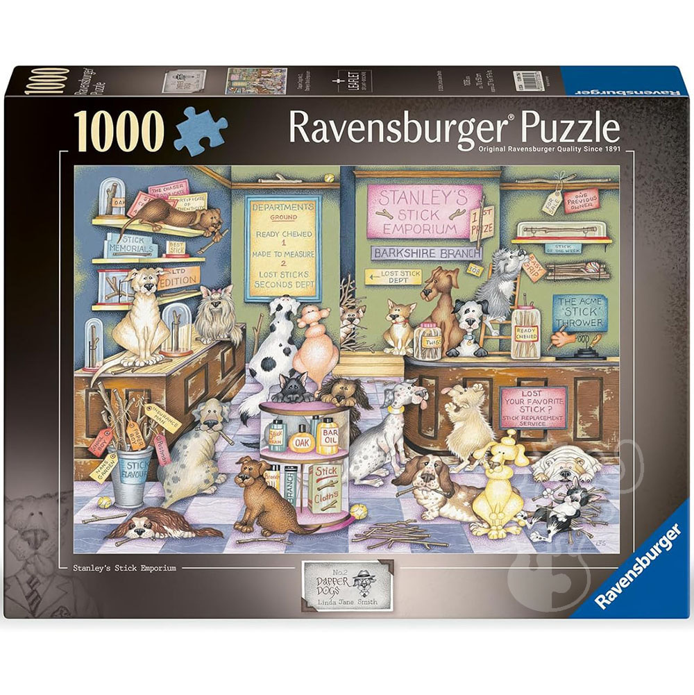 Ravensburger Stanley's Stick Emporium Puzzle 1000pcs - Puzzles Canada