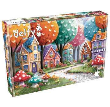 Delfy Delfy Rainbow Colored Street Puzzle 1000pcs