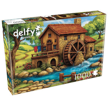 Delfy Delfy Golden Watermill Afternoon Puzzle 1000pcs