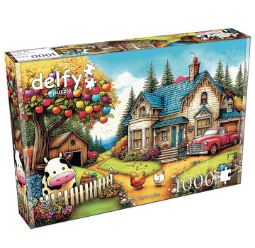 Delfy Delfy Vivid Farm Life Puzzle 1000pcs