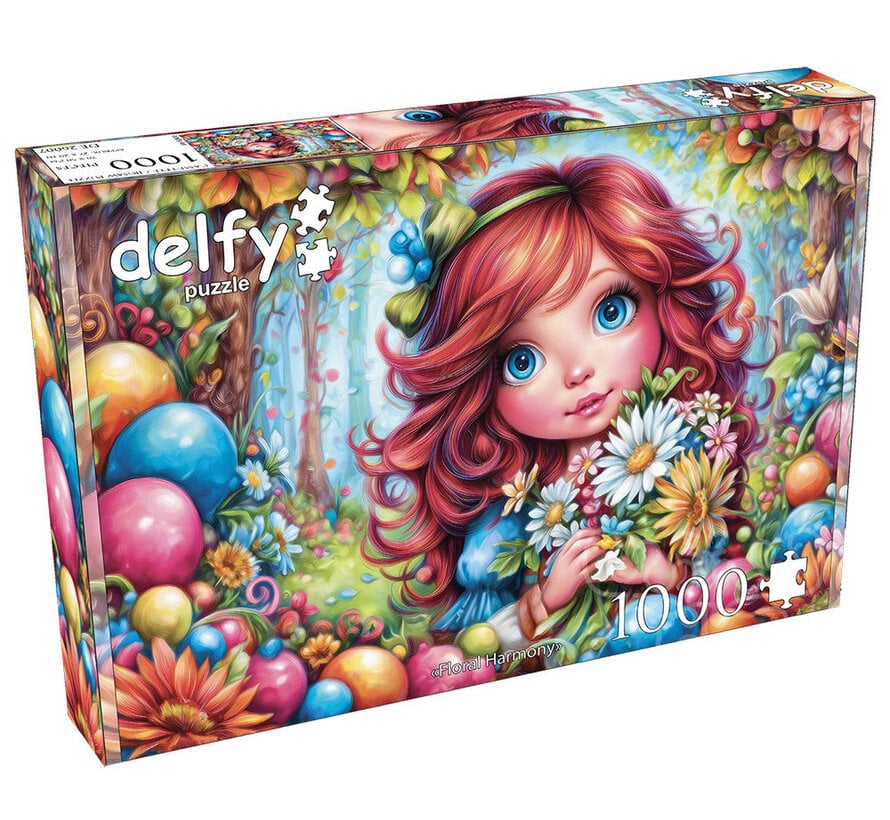 Delfy Floral Harmony Puzzle 1000pcs