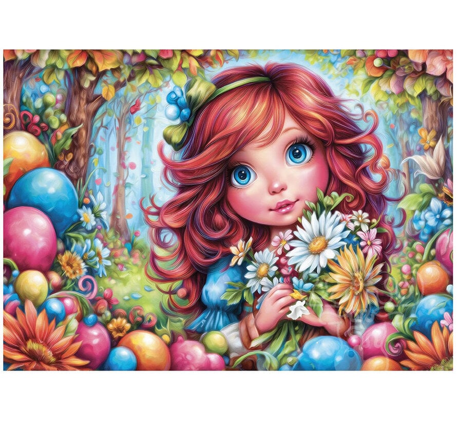 Delfy Floral Harmony Puzzle 1000pcs