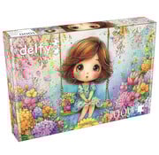 Delfy Delfy Swing Among Blossoms Puzzle 1000pcs