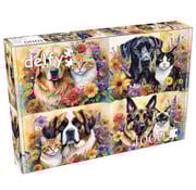 Delfy Delfy Paw-fect Pairs Puzzle 1000pcs