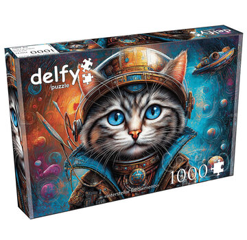 Delfy Delfy Interstellar Meowments Puzzle 1000pcs
