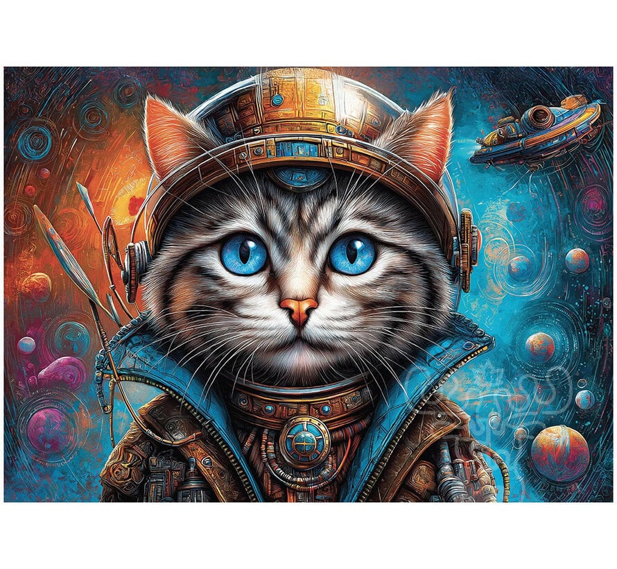 Delfy Interstellar Meowments Puzzle 1000pcs