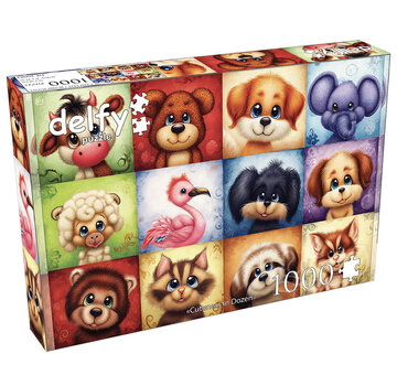 Delfy Delfy Cuteness In Dozen Puzzle 1000pcs