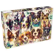 Delfy Delfy Eight Pawsome Friends Puzzle 1000pcs