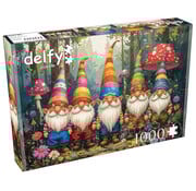 Delfy Delfy Forest Gnome Gathering Puzzle 1000pcs