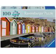 Ravensburger Ravensburger Feel Well & Puzzle: Colorful Houses in Sweden Puzzle 100pcs XL