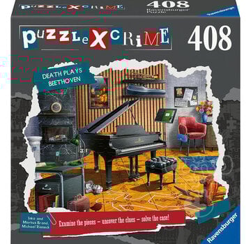 Ravensburger Ravensburger Puzzle X Crime: Death Plays Beethoven Puzzle 408pcs