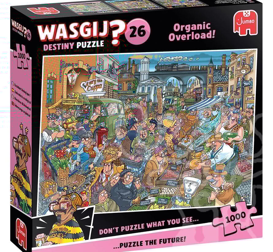 Jumbo Wasgij Destiny 26 Organic Overload! Puzzle 1000pcs