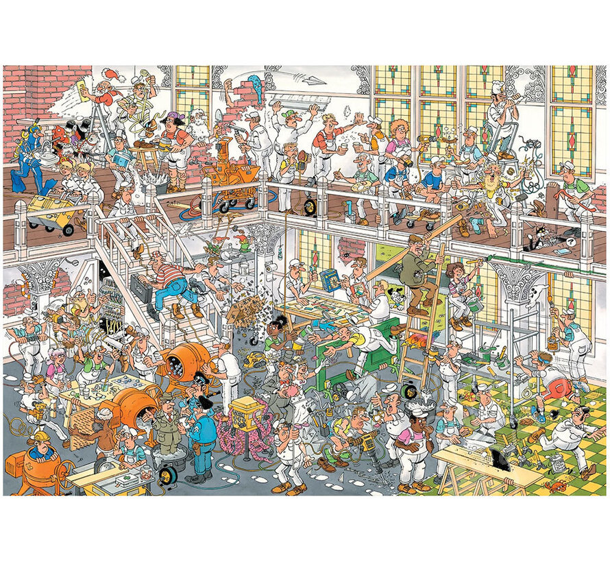 Jumbo Jan van Haasteren - DIY Shop & Renovation Project Puzzle 2 x 1000pcs
