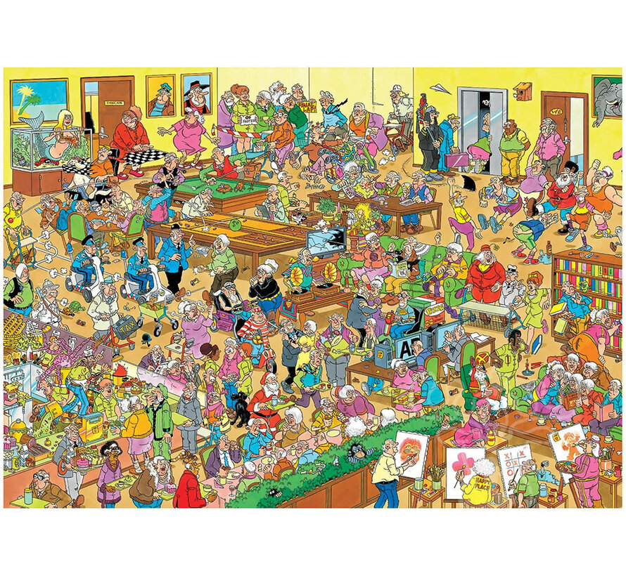 Jumbo Jan van Haasteren - The Retirement Home Puzzle 1000pcs