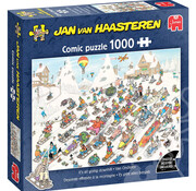 Jumbo Jumbo Jan van Haasteren - It’s all Going Downhill Puzzle 1000pcs