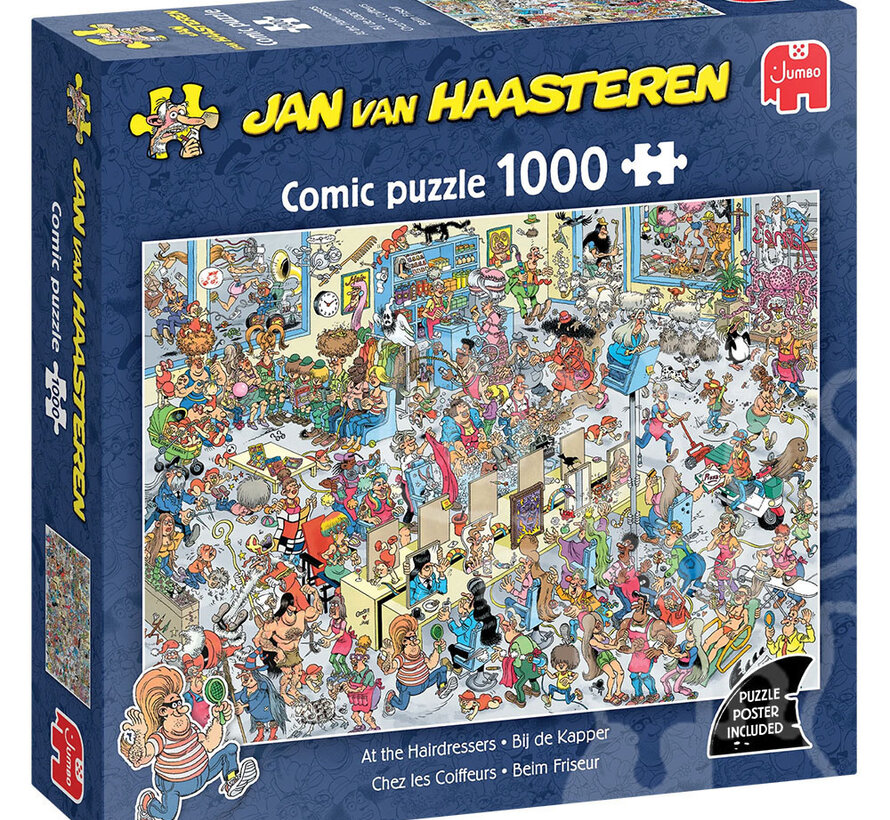 Jumbo Jan van Haasteren - At the Hairdressers Puzzle 1000pcs