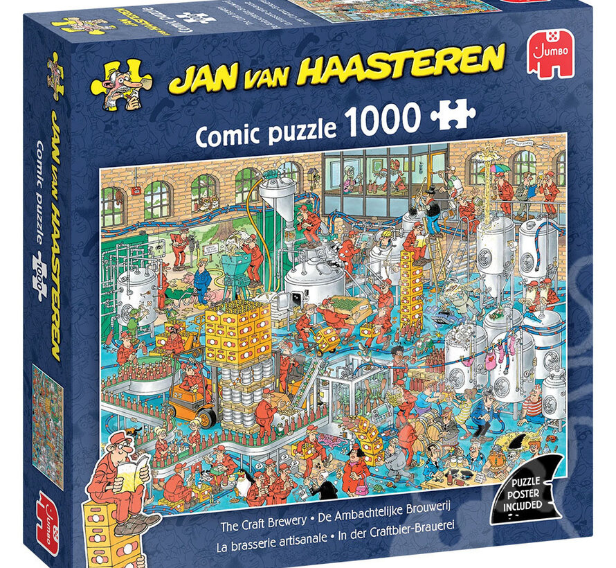 Jumbo Jan van Haasteren - The Craft Brewery 1000pcs