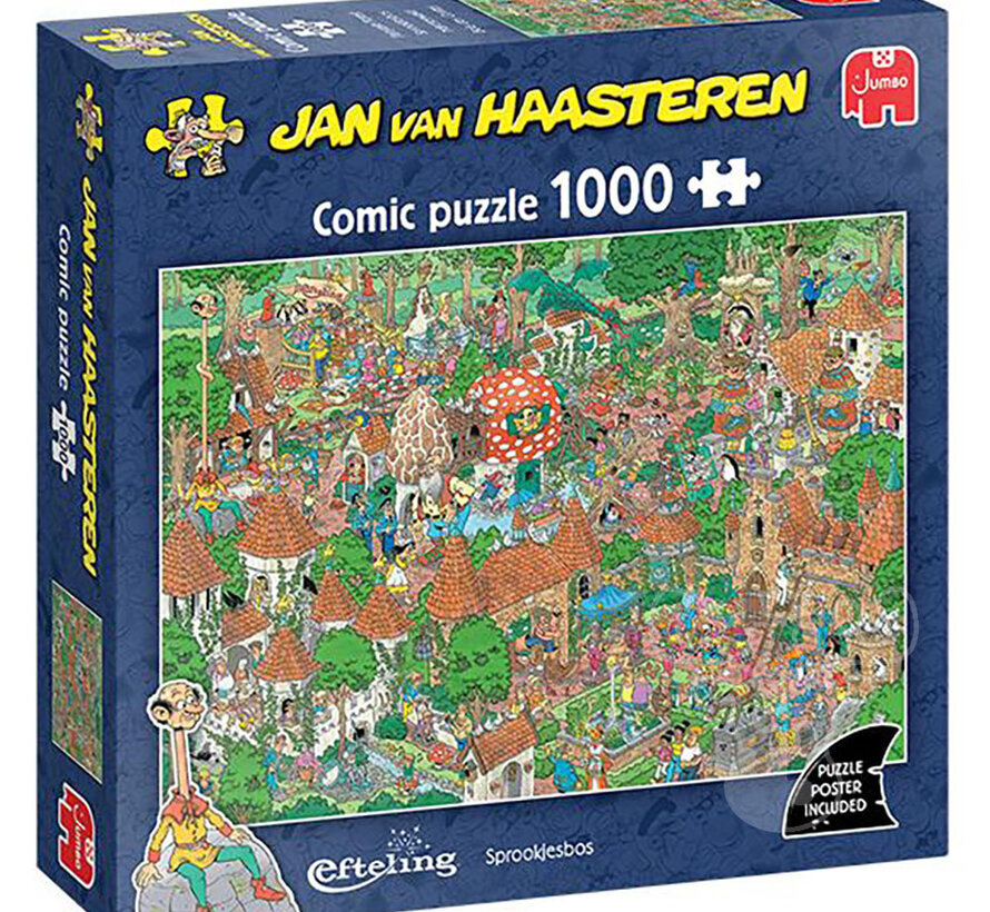 Jumbo Jan van Haasteren - Fairytale Forest Puzzle 1000pcs