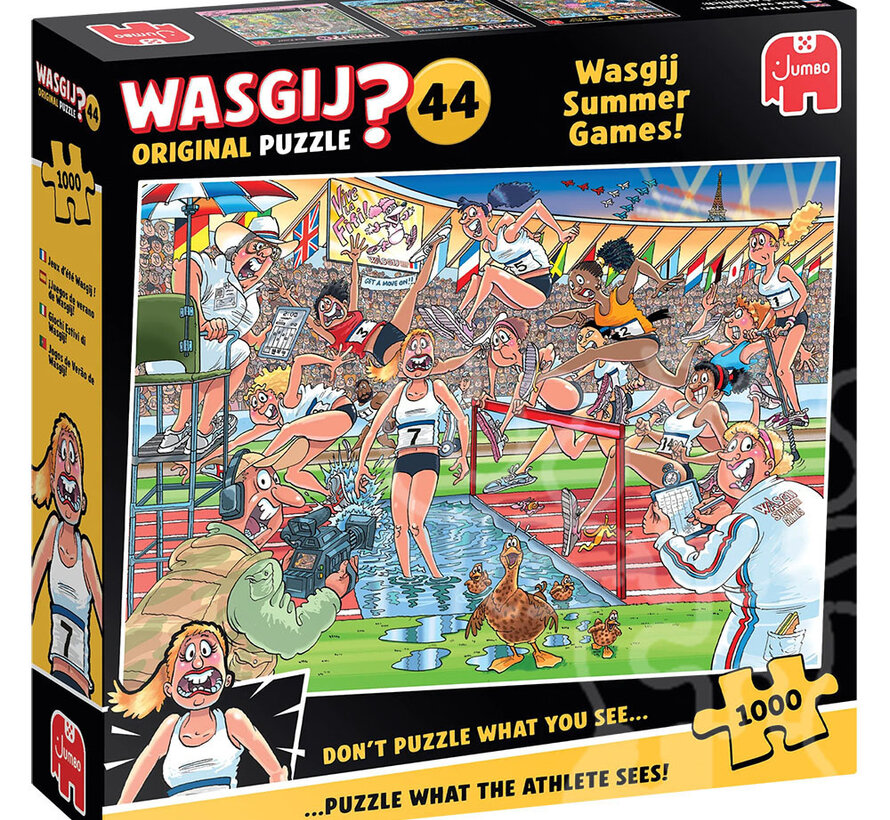 Jumbo Wasgij Original 44 Summer Games Puzzle 1000pcs