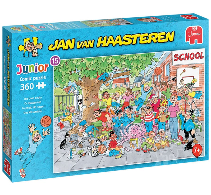 Jumbo Jan van Haasteren Junior #15 The Class Photo Puzzle 360pcs