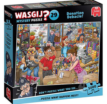 Jumbo Jumbo Wasgij Mystery 29 Donation Debacle! Puzzle 1000pcs