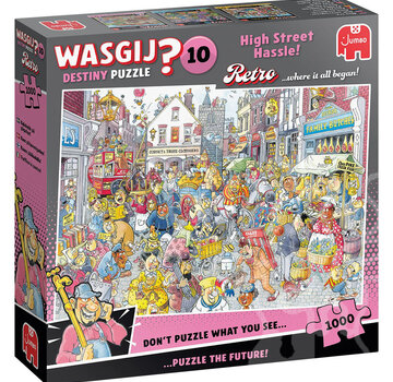 Jumbo Jumbo Wasgij Destiny Retro 10 High Street Hassle! Puzzle 1000pcs