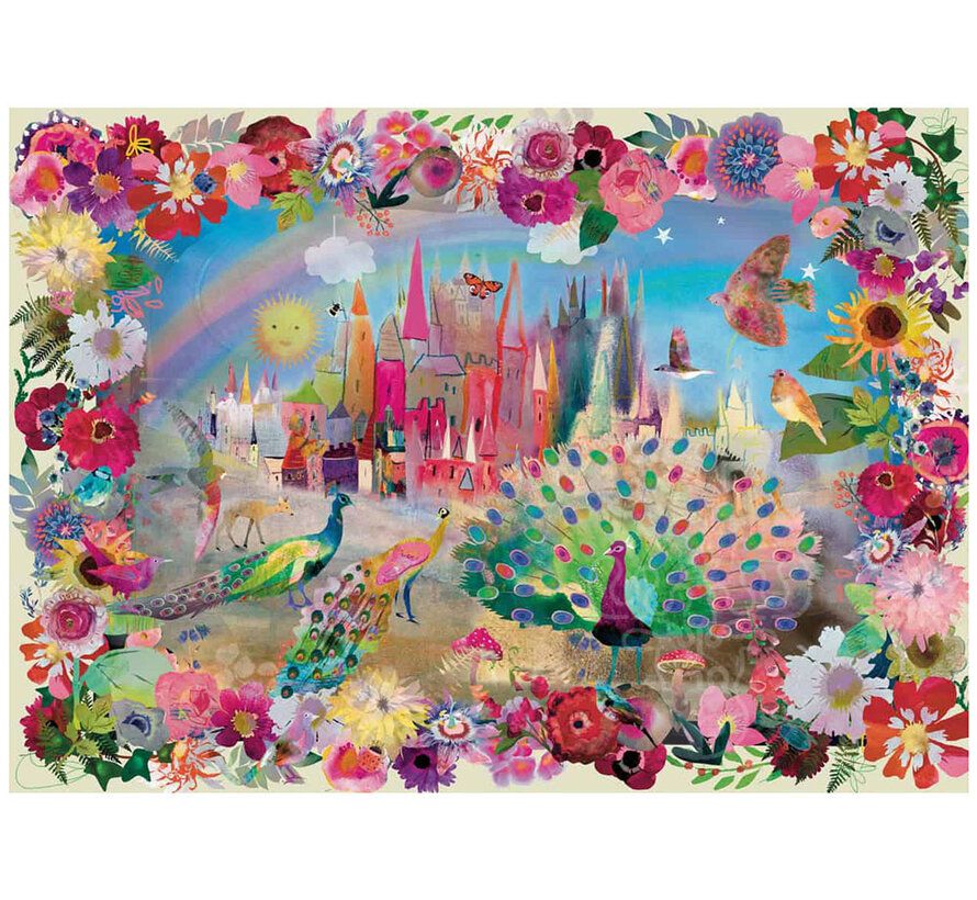 Elena Essex Peacock Castle Puzzle 1000pcs