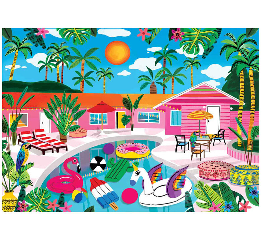 Elena Essex Poolside Puzzle 1000pcs