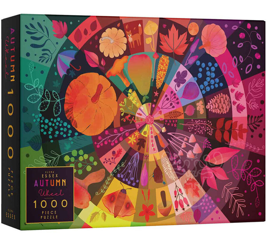 Elena Essex Autumn Wheel Puzzle 1000pcs