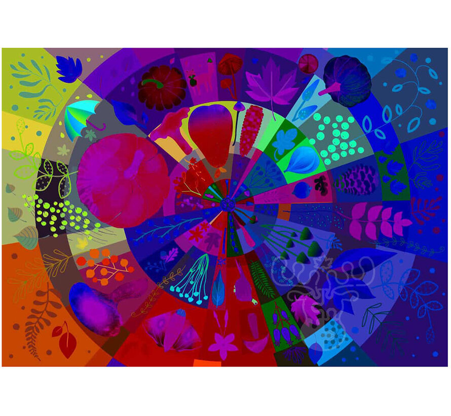 Elena Essex Autumn Wheel Puzzle 1000pcs