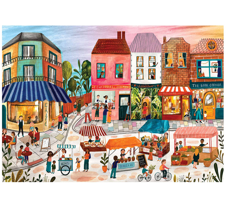 Elena Essex Market Day Puzzle 1000pcs