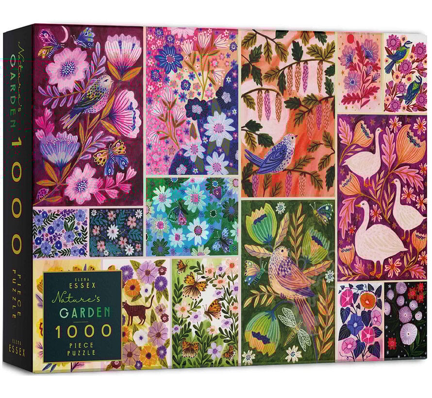 Elena Essex Nature’s Garden Puzzle 1000pcs