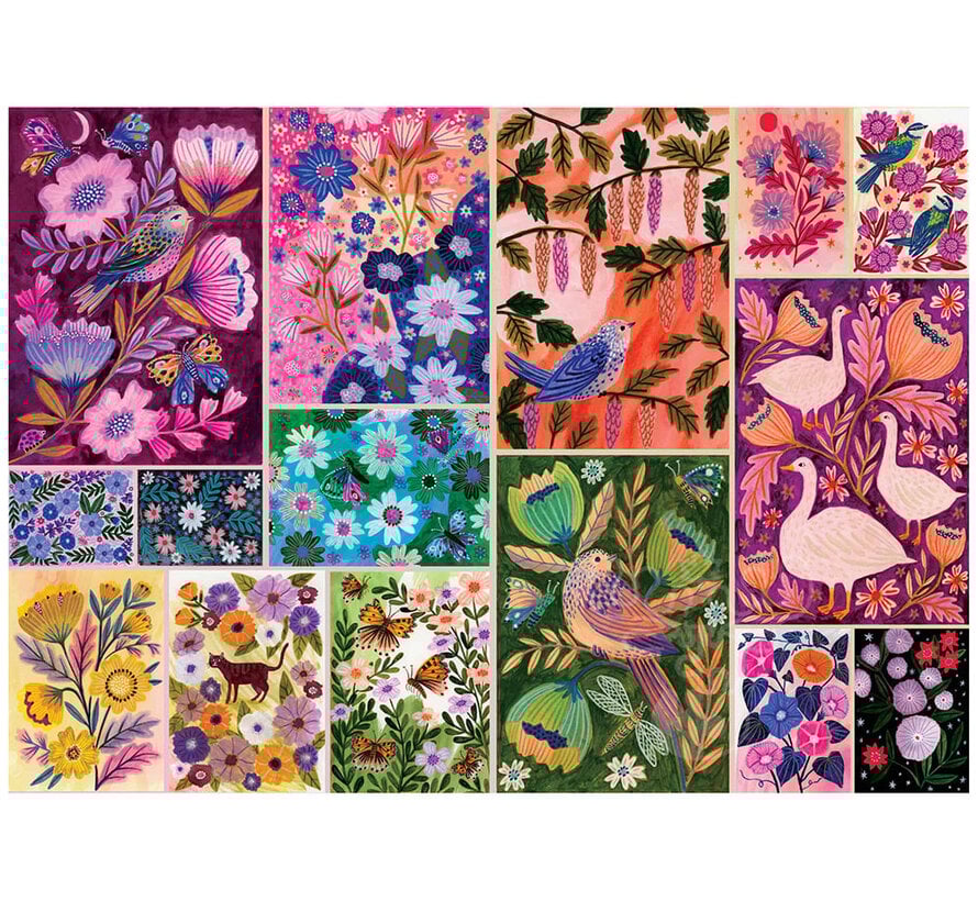 Elena Essex Nature’s Garden Puzzle 1000pcs