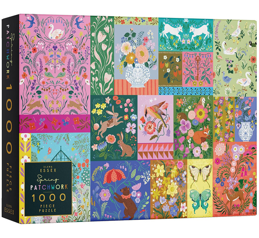 Elena Essex Spring Patchwork Puzzle 1000pcs