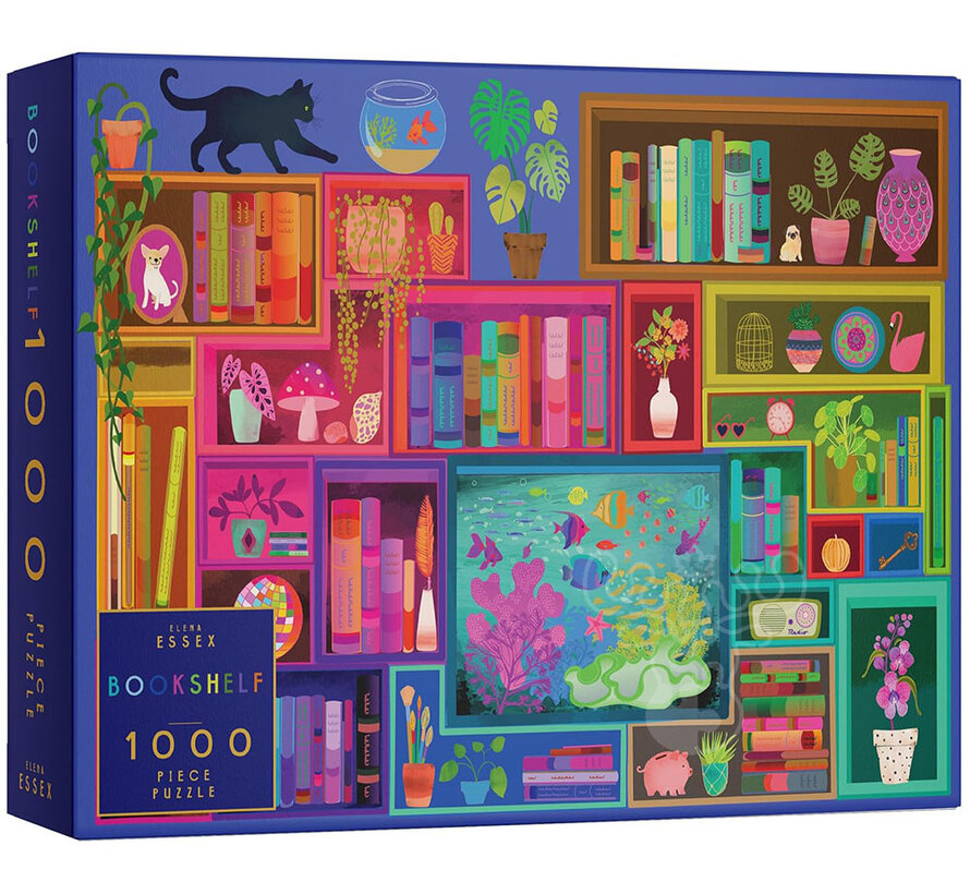 Elena Essex Bookshelf Puzzle 1000pcs