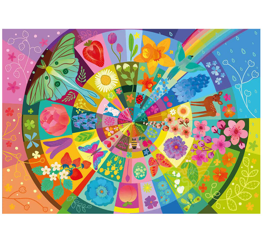 Elena Essex Spring Wheel Puzzle 1000pcs